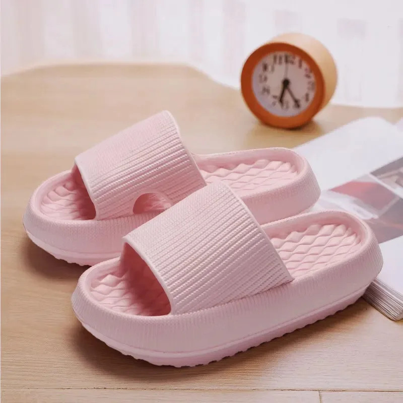Women’s Thick Platform Cloud Slippers EVA Soft Sole Pillow Slides Summer Beach F