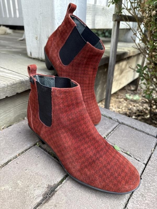Women Camper Boots Orange Nubuck 37