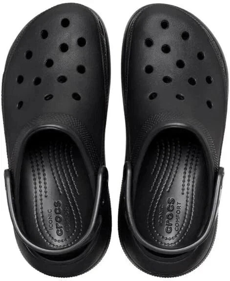 Crocs Crush Platform Clogs Lightweight Water-Friendly Elevated Casual