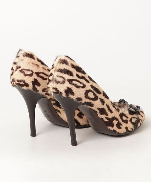 Sergio Rossi Pumps Round Toe Brown Women’s Size EU36.5/US6.5