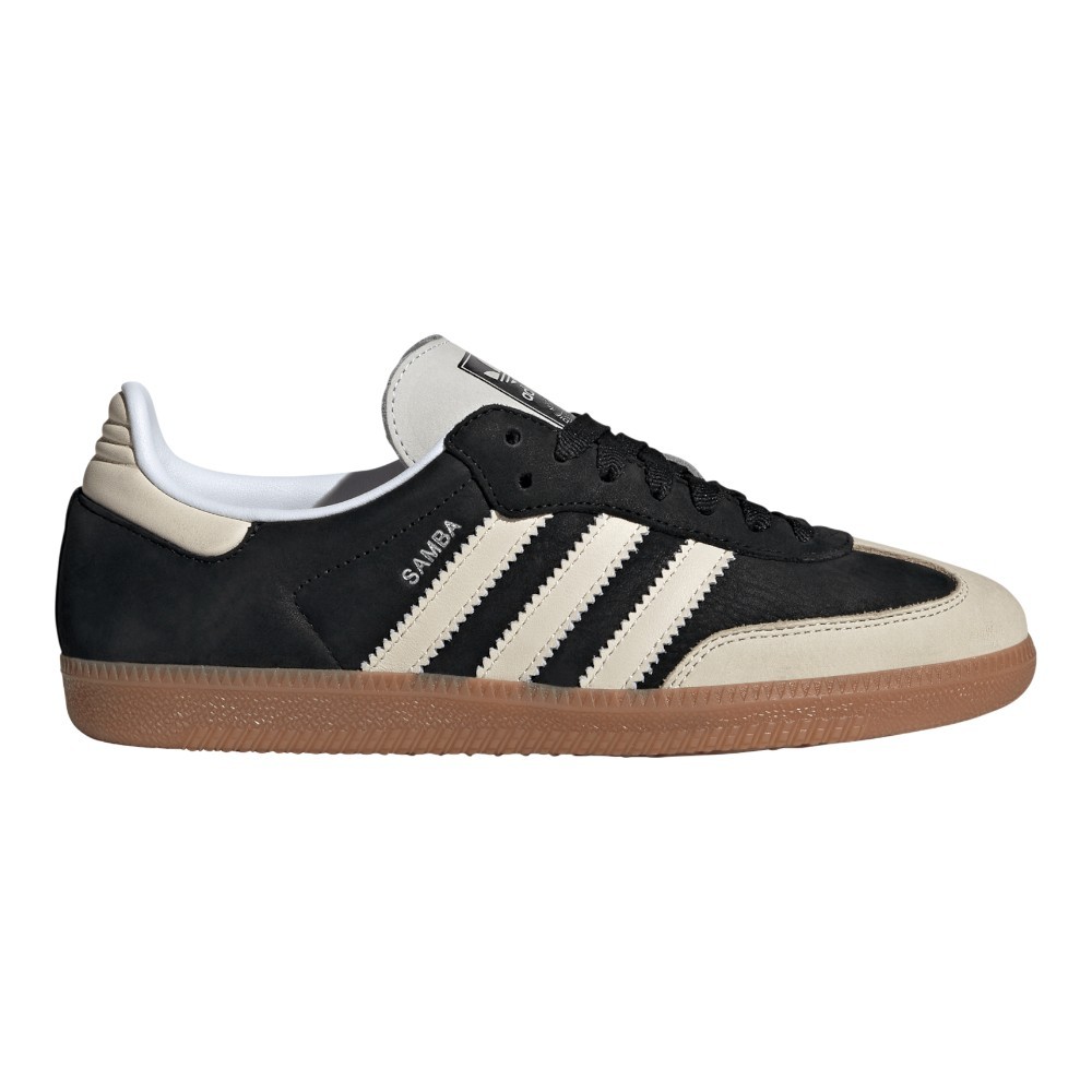 adidas Samba Og Lace Up Womens Black, Off White Sneakers Casual Shoes IE5836