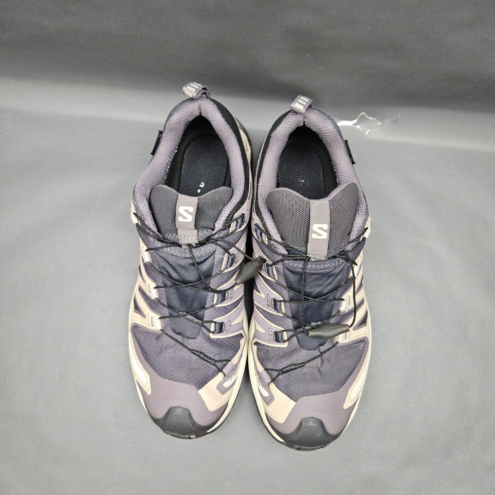 Salomon XA Pro 3D V9 GTX Trail Shoes Womens 8.5 Purple Gore-Tex Hiking Sneakers