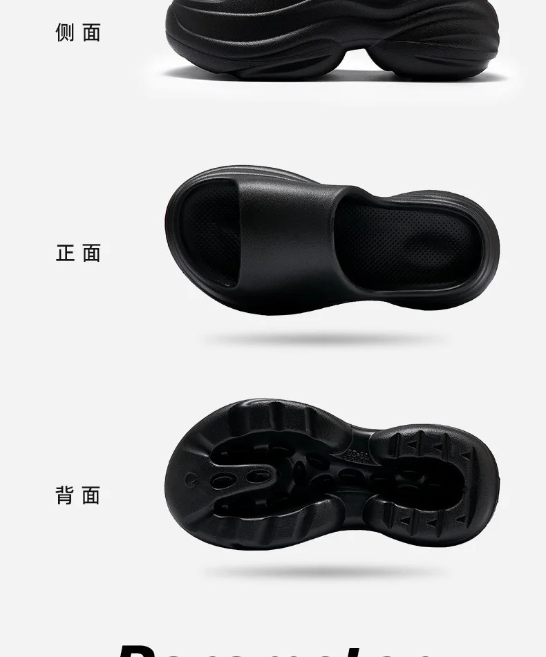Non-Slip Home Thick Bottom Slippers for Women Platform Sandals Fashion Comfortab