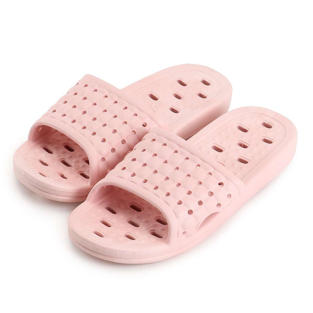 Mens Women Shower Shoes Quick Dry Non-Slip Bathroom Slippers Dorm Home Slides US