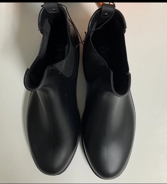 Sporto Women’s Waterproof Black Matte Ankle Boots Size 9 Retail 89$Winter/Spring