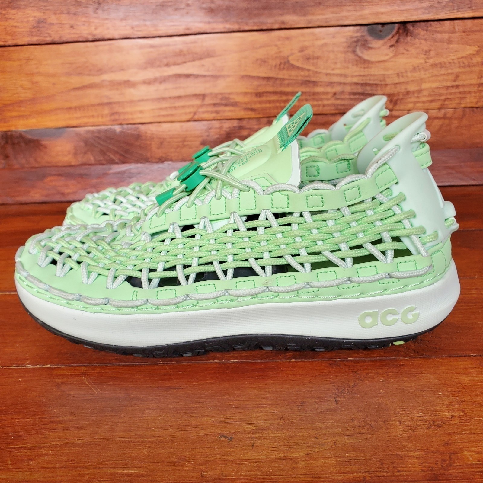 Nike ACG Watercat+ Shoes Men 5 Women 6.5 Green Water Sneakers FN5202-300 New