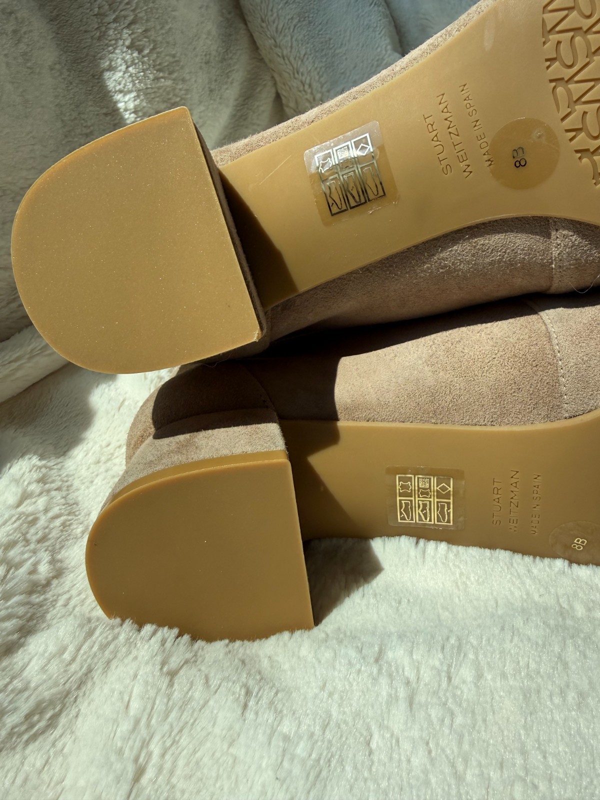 NWD$775 Stuart Weitzman Cashmere Grace Sock Bootie US8B/EU38.5