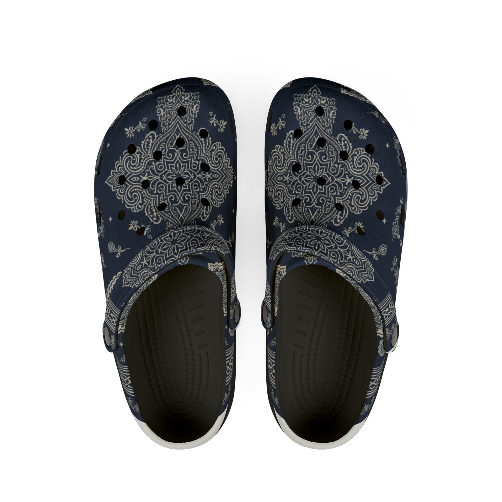 Bandana Print Shoes | EVA Foam Rubber All-Over Print