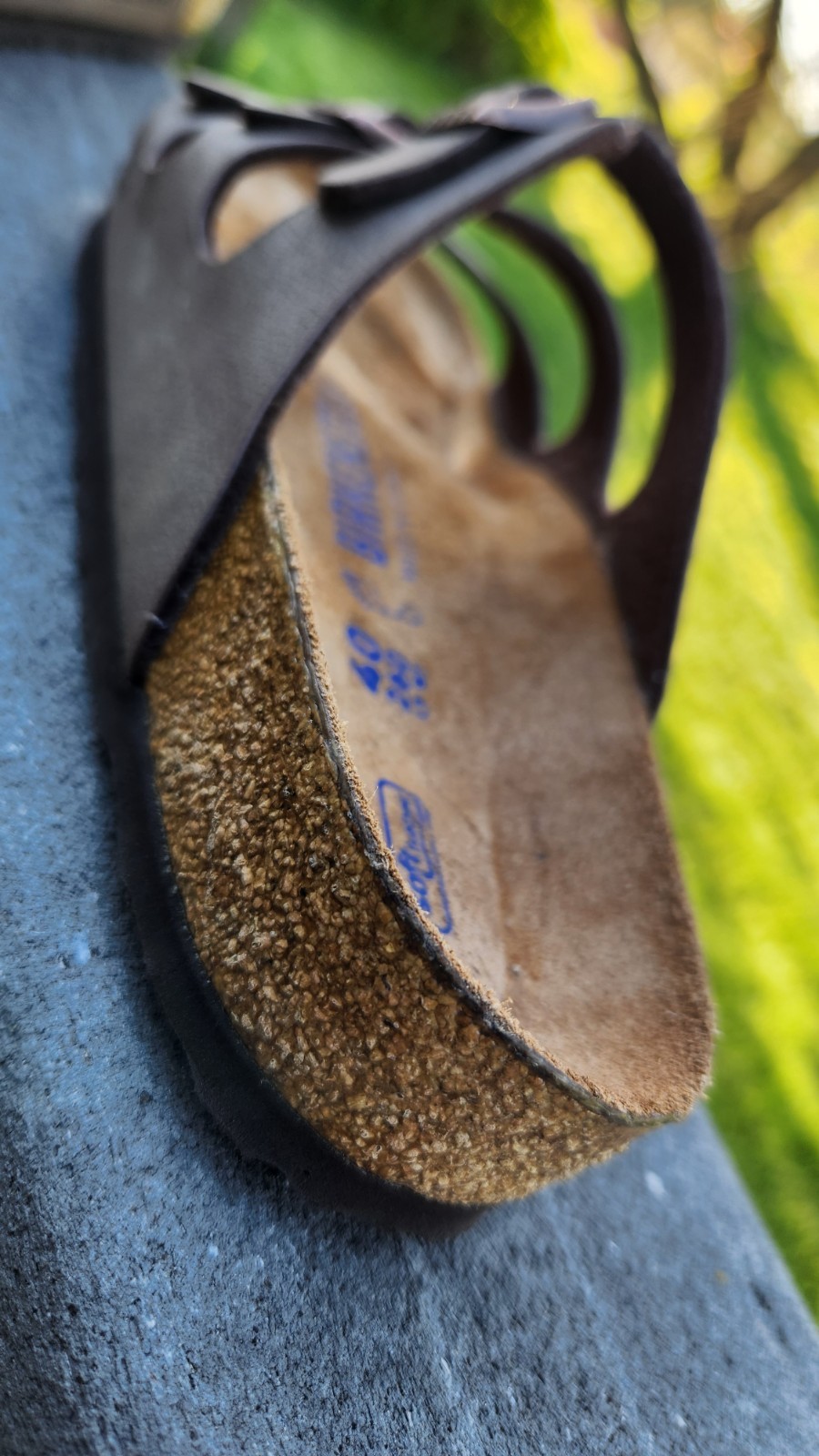 Birkenstock Florida Soft Footbed Birkibuc Mocha Sandals Women’s Size 9 Size 40