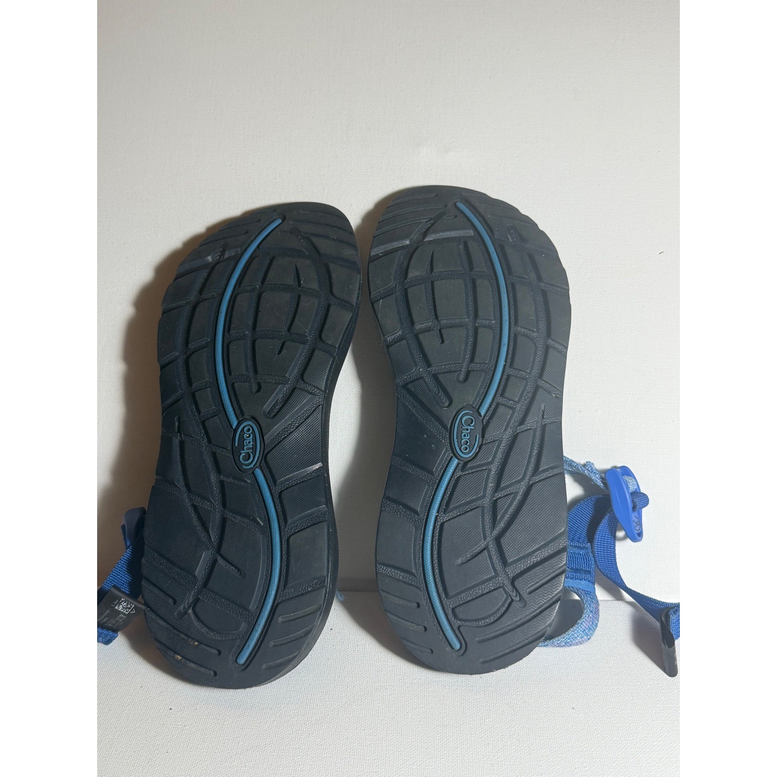 Chaco Sports Classic ZX1 Braid Blue Water Beach Sandals Womens Size 9 EUC