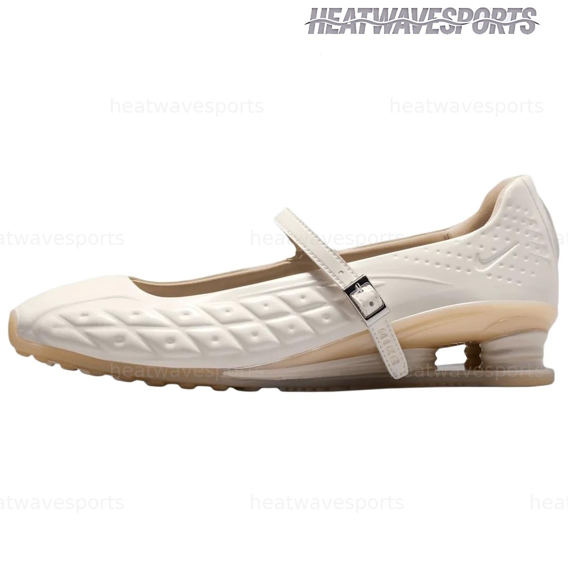 Nike SHOX Z Flat Mary Jane Shoes Women’s Beige IR5510-100 New Sizes