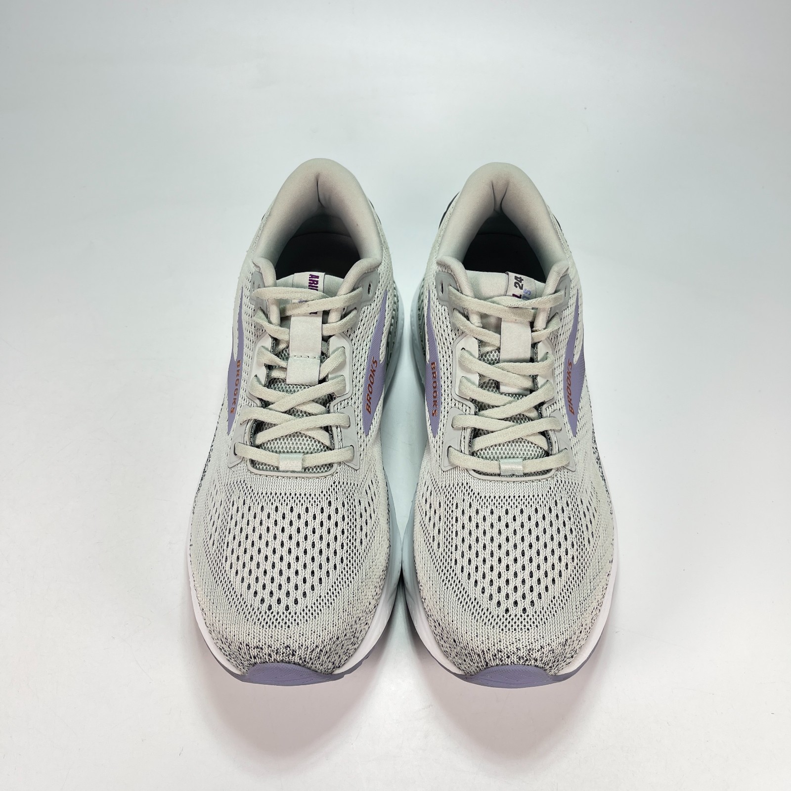Brooks Ariel GTS 24 Grey Purple Running Shoes 1204141B080 Women’s Sz 11 Mens 9.5