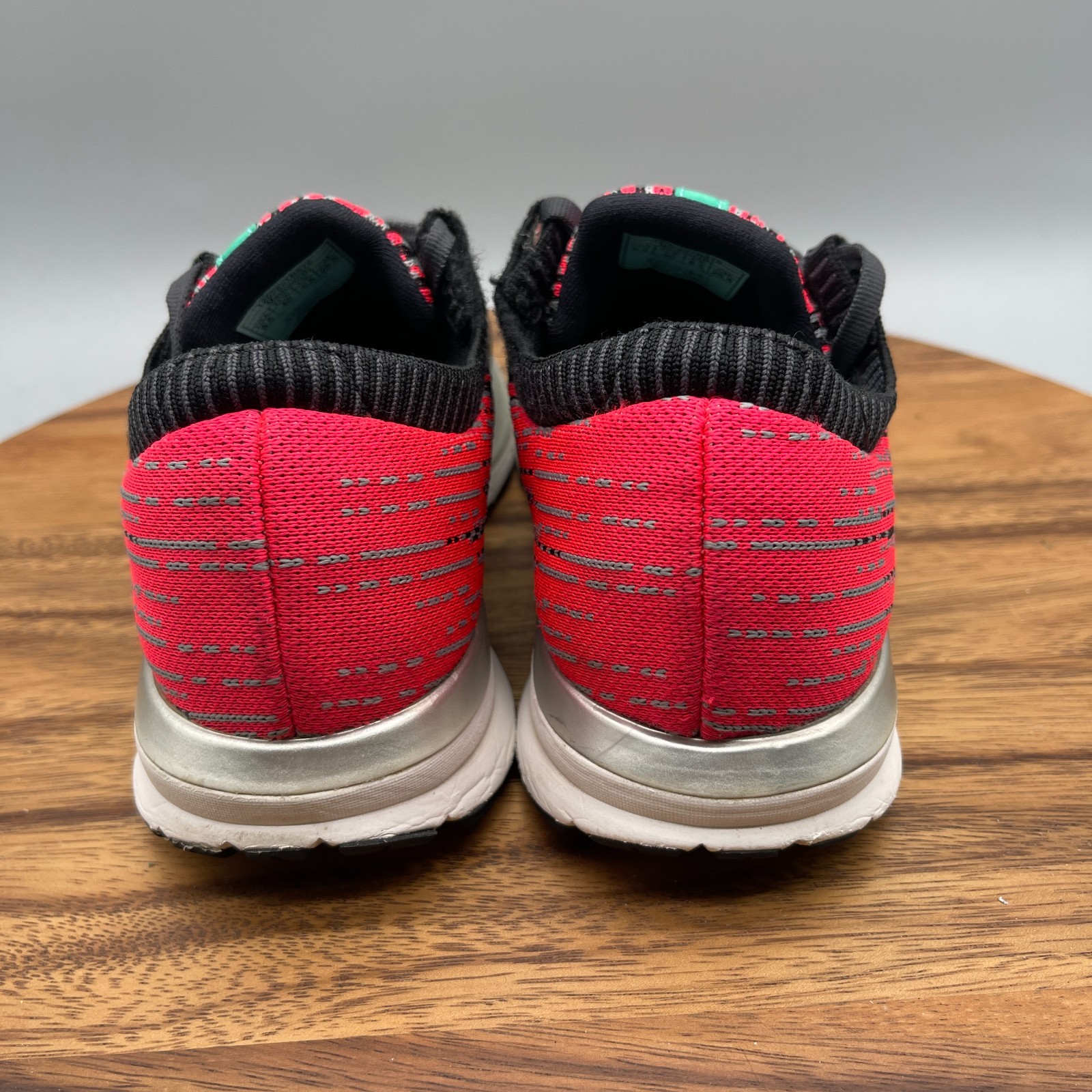 Brooks Ricochet Shoes Womens 8.5 B Black/Pink Running Comfort Walking Sneakers