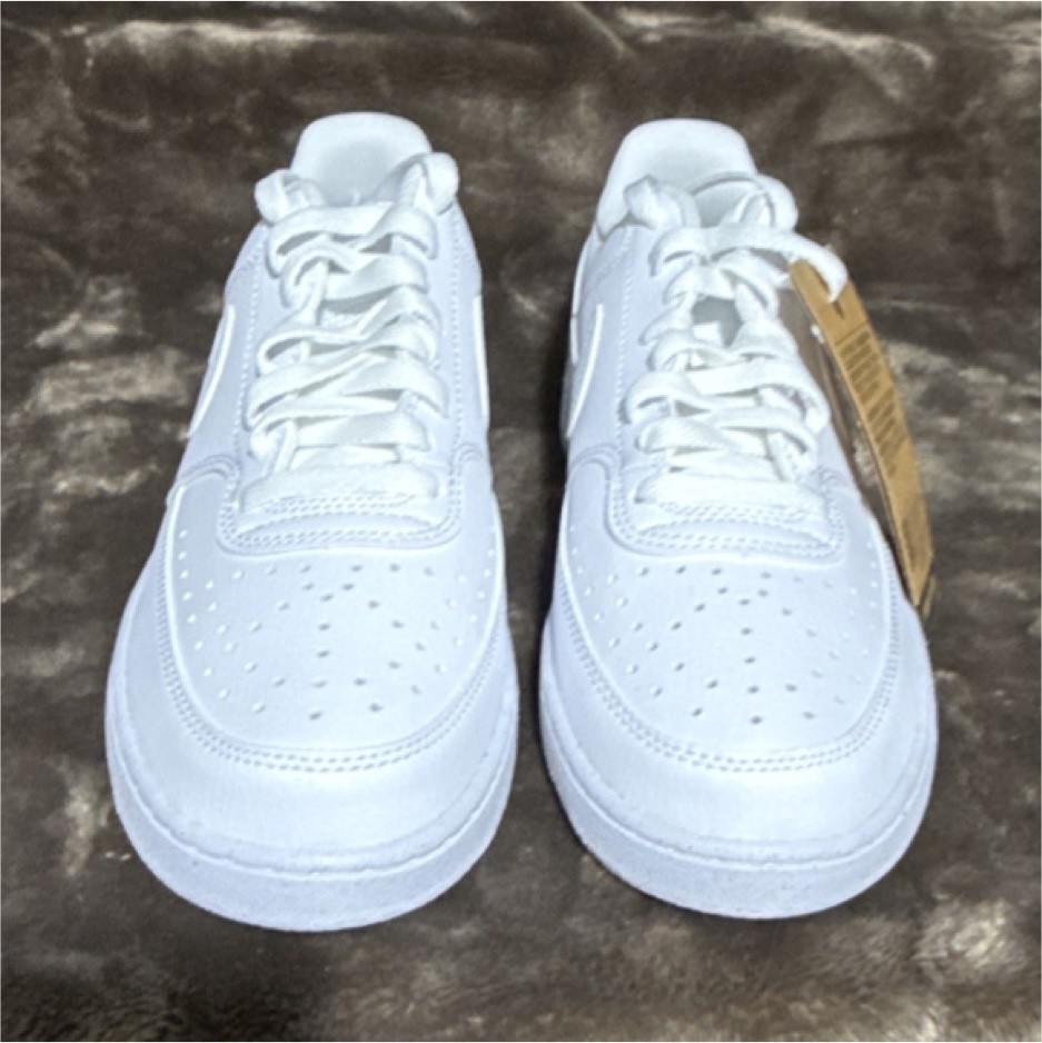 Nike Court Vision Next Nature Low Triple White DH3158-100 White Sneaker