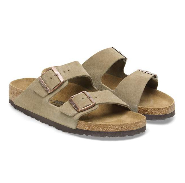 Birkenstock Arizona Soft Footbed Sandals Comfort Leather Unisex Sale