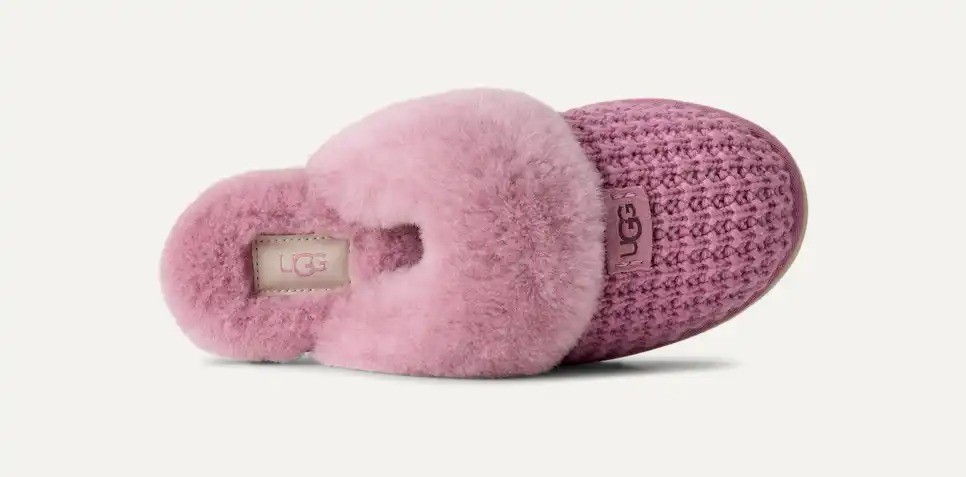 UGG Women’s Cozy Knit Fur Slippers Multicolor – New – Free SHIPPING!!!