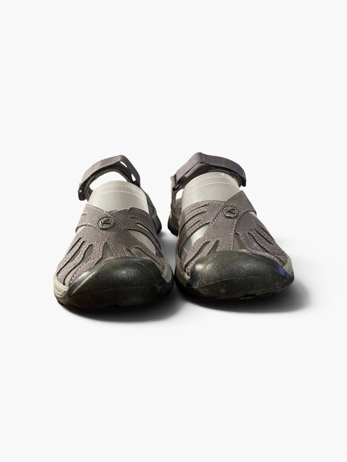 KEEN Rose Women’s Sport Sandals Suede Gray US 9.5