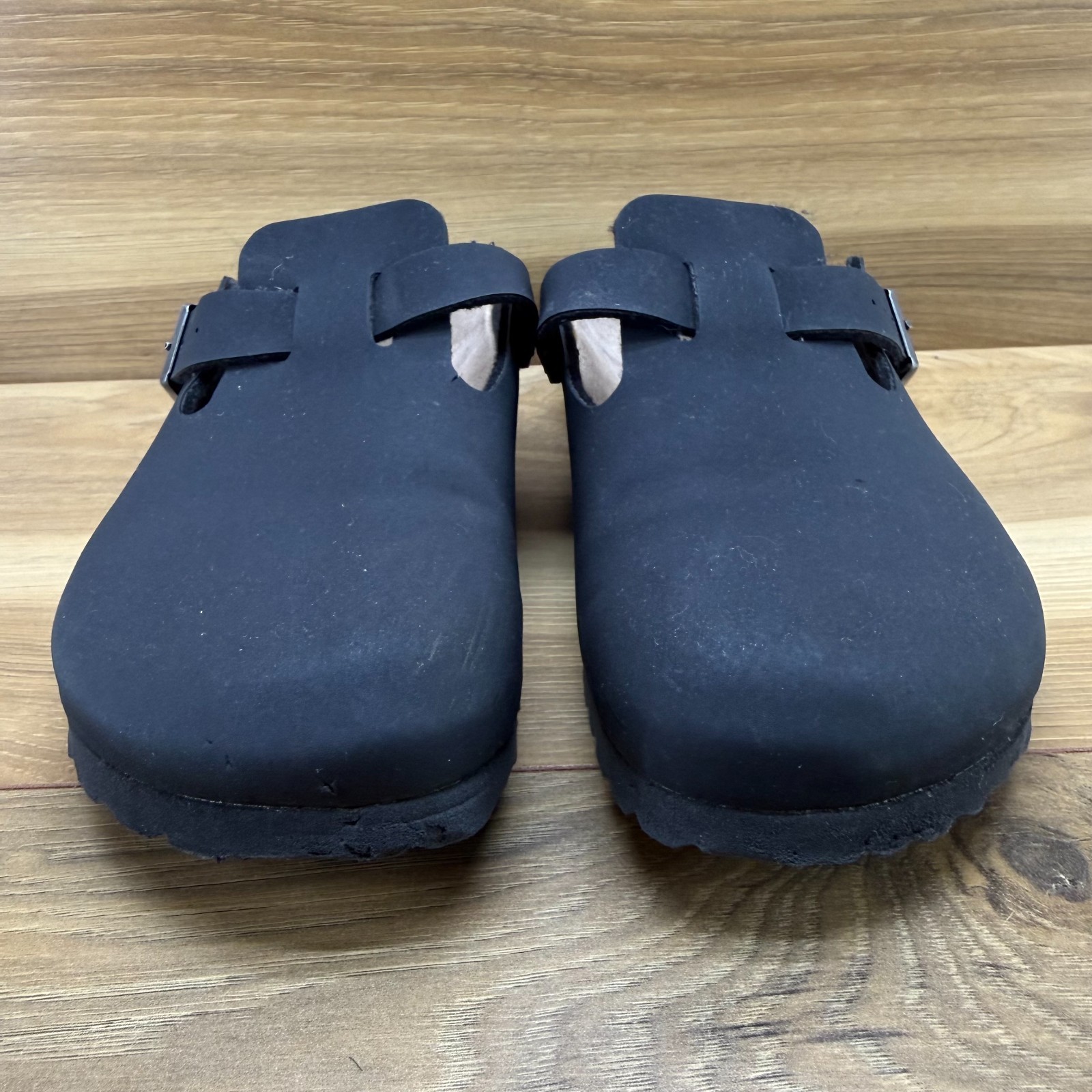 Birkenstock Clogs Vegan Black Women 5 N EU 36 Minimalist Old Money Casual Travel