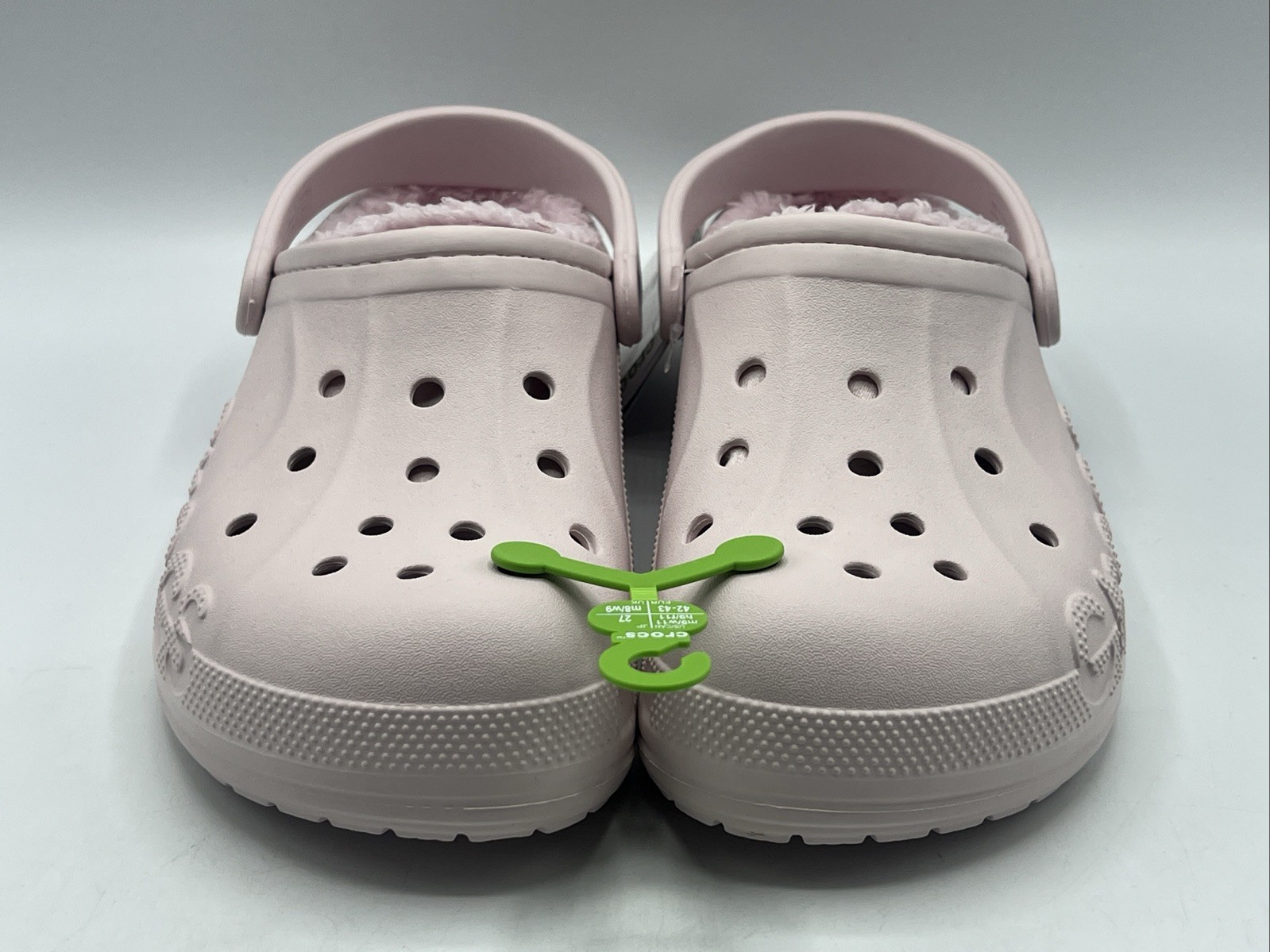 Crocs Baya Lined Clog Women’s Size 11 Pale Pink Lined Crocs New with Tags