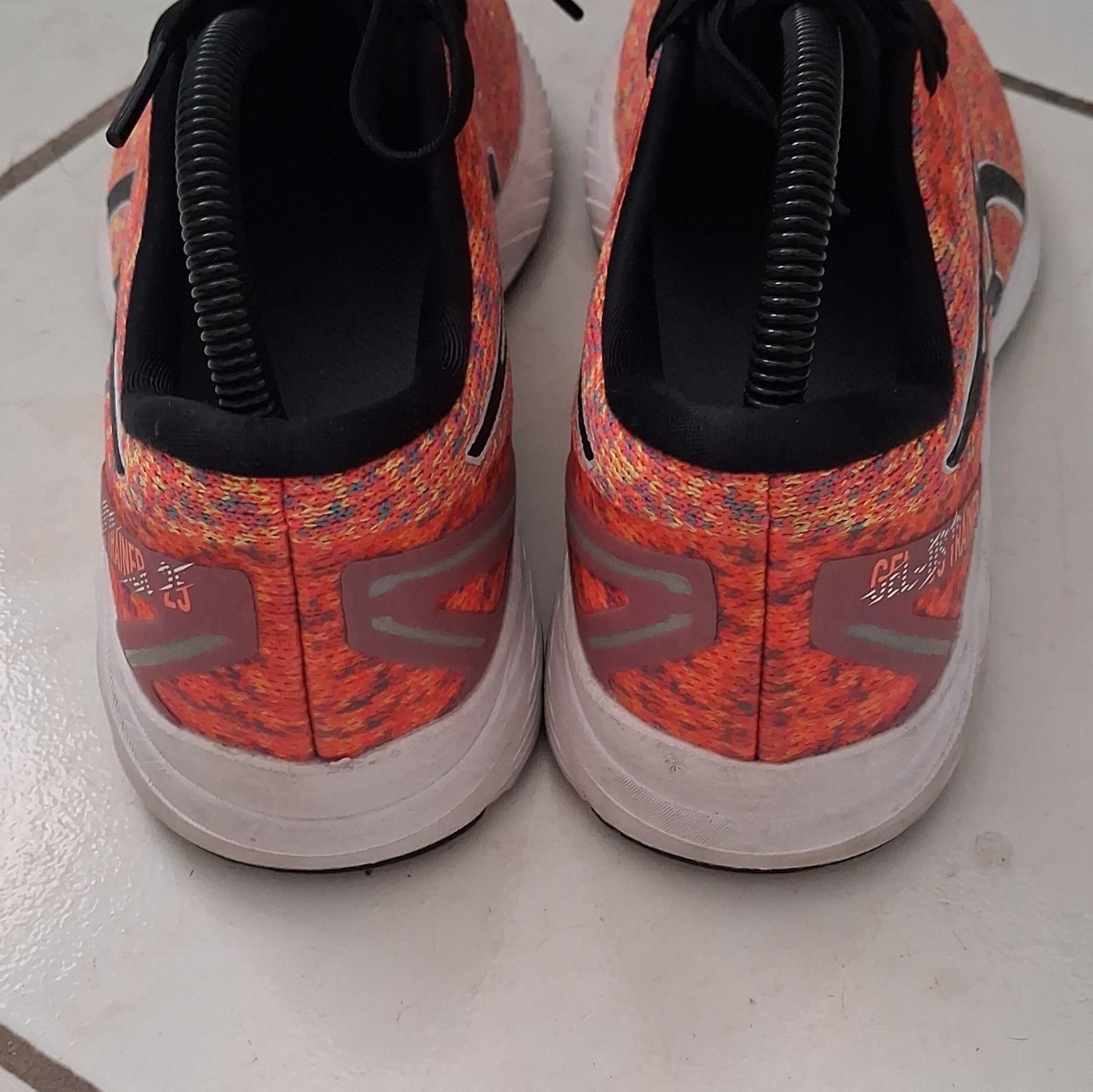 Asics Gel DS Trainer 25 Womens Size 8 Pink Black Walking Running Shoe Sneakers