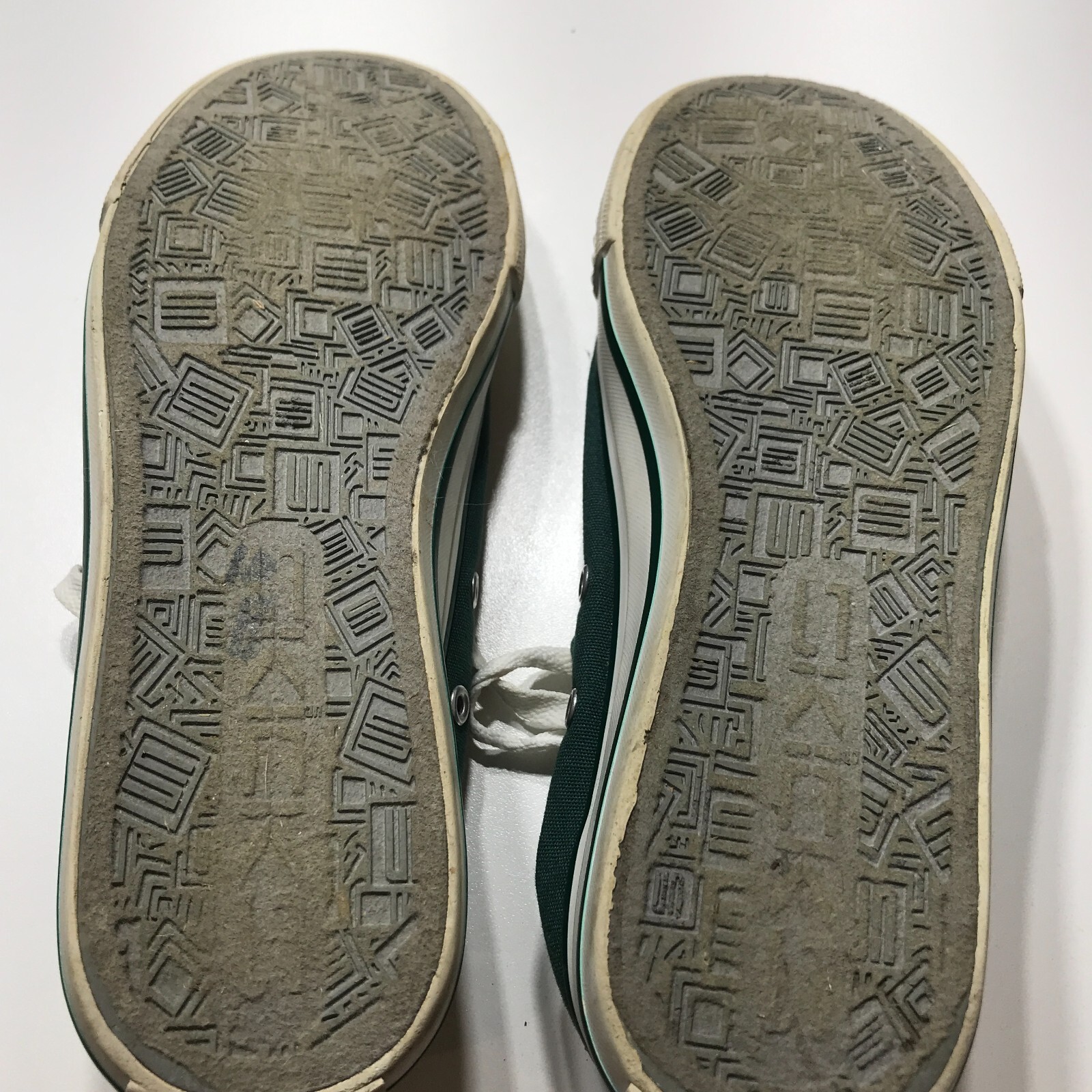 Skicks Sneaker Shoes Womens 8 Michigan Spartans Green Retro Lace Up Casual