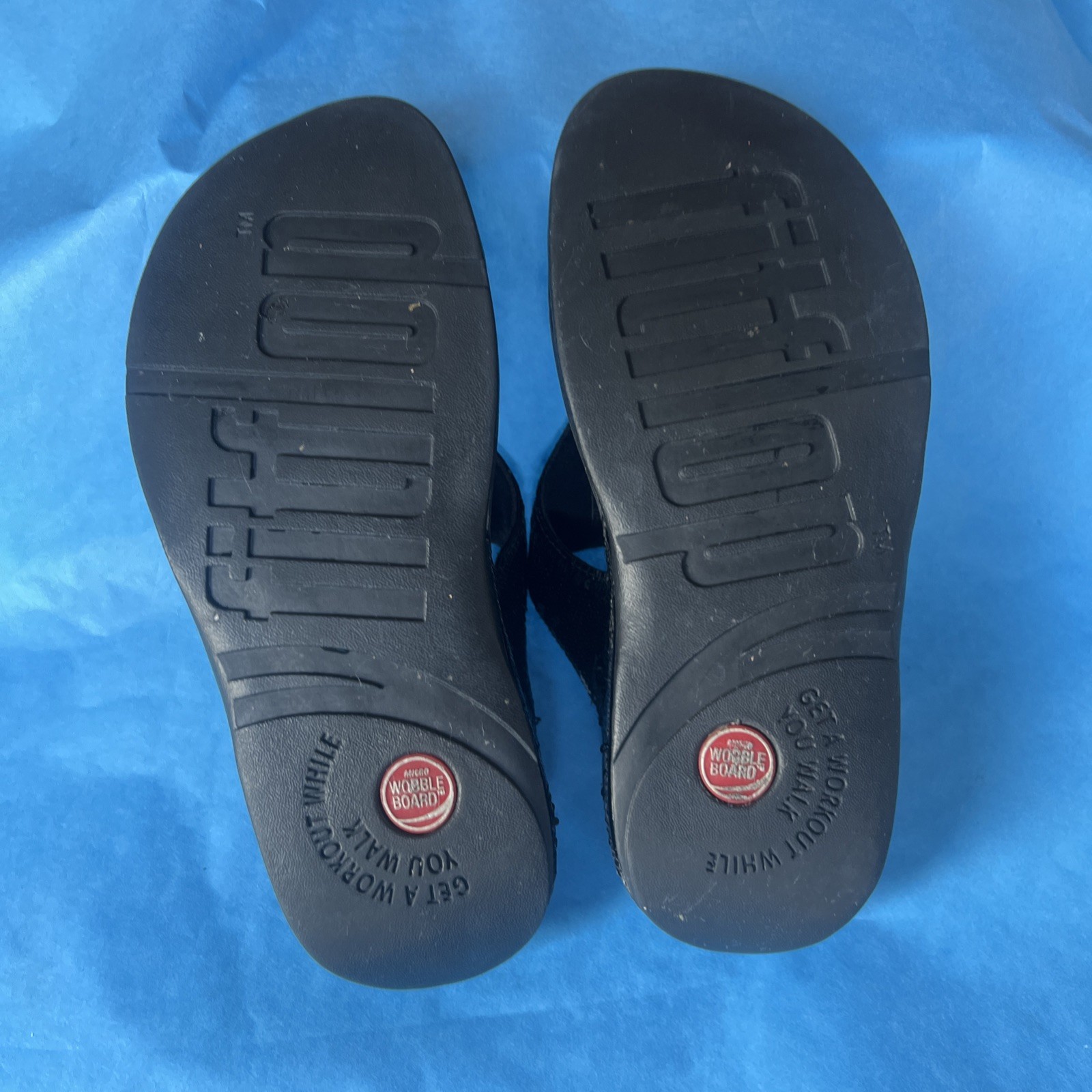 Fitflop Sandal Women 7 Sequin Electra Shiny Flip Thong Beach Pool Resort Core Go