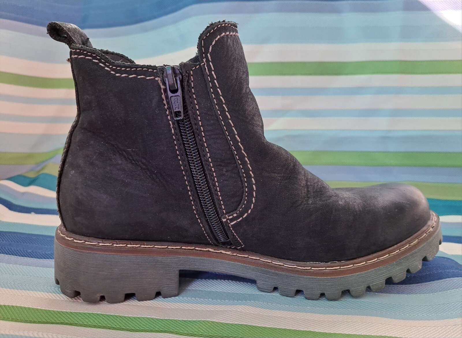 JOSEF SIEBEL MARTA BROWN LEATHER BOOTS EU 36 USA 6 EUC