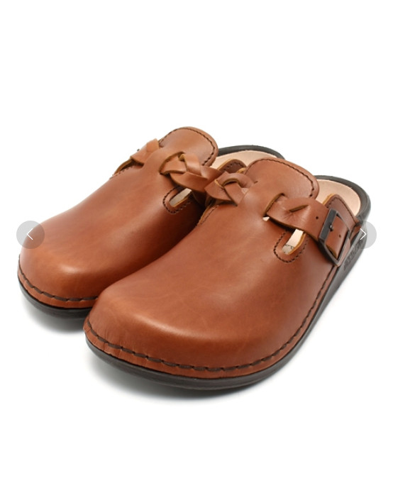 Birkenstock Boston leather clogs with braided strap Antwerpen EU 36 US 5-5.5 M