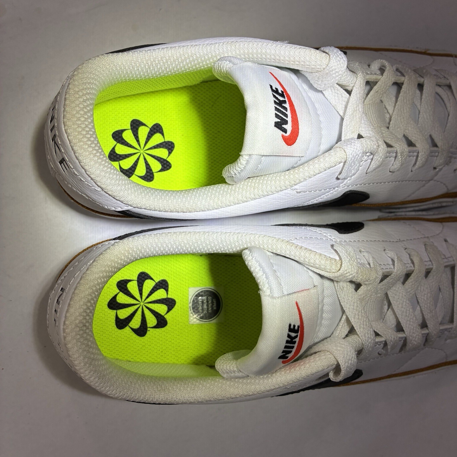 Size 7.5- Nike Court Legacy Next Nature White Desert Ochre W