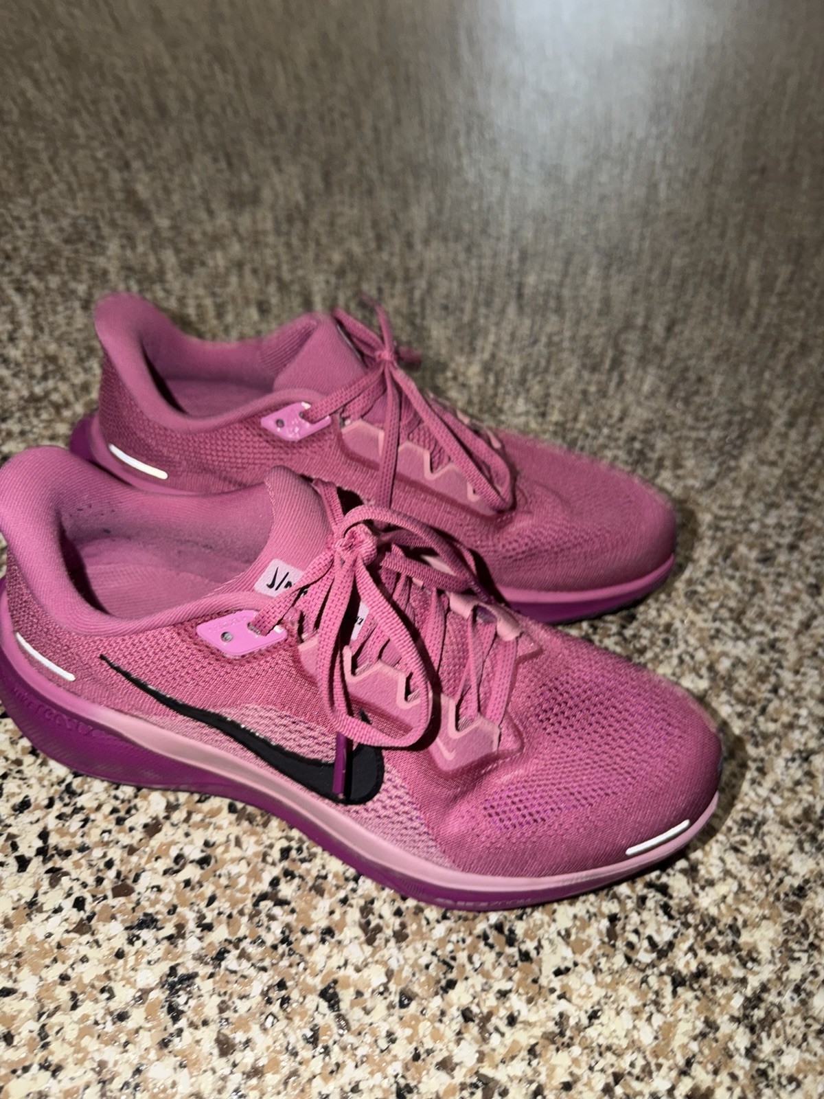 Nike Air Zoom Pegasus 41 running shoes in Cosmic Fuchsia colorway women’s 9