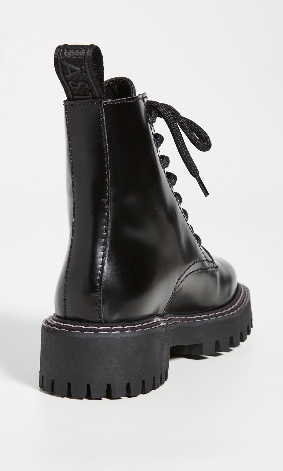 LAST Boots Black Leather New With Box Size US 10/ EU 41