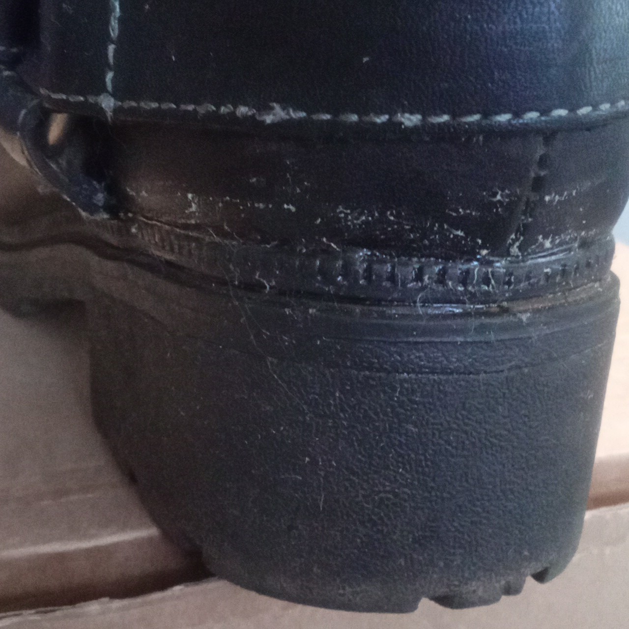 Women’s Harley-Davidson Black Leather Boots Size 11 (Well Loved)