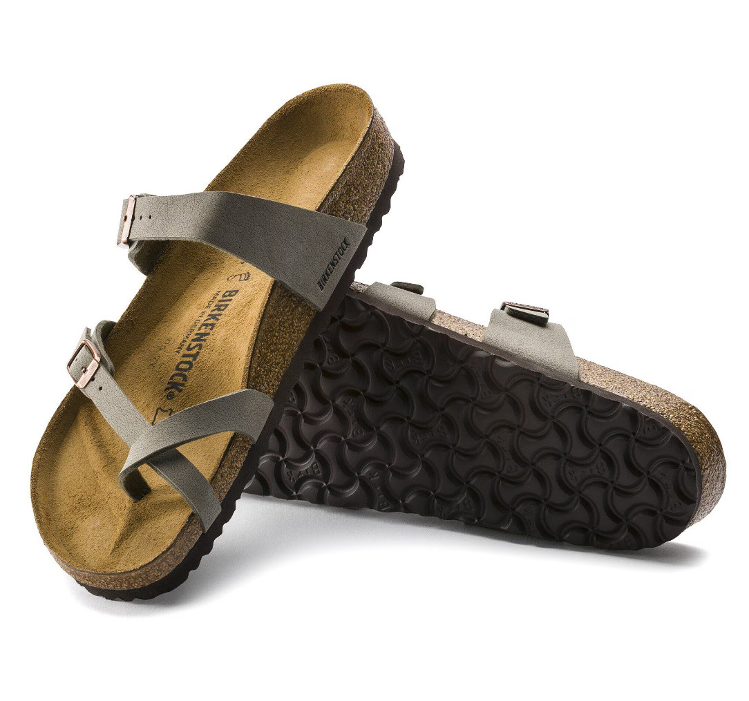 Birkenstock Mayari Stone Birko-Flor Women’s Toe Loop Sandals Regular EU 37-41