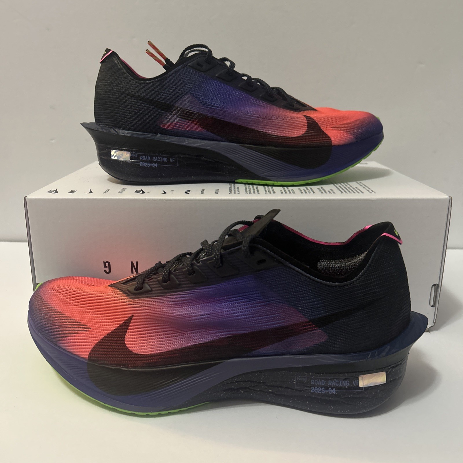 women’s Nike zoom x vaporfly next% 4 glam size 9 new Running Shoe Box No Lid