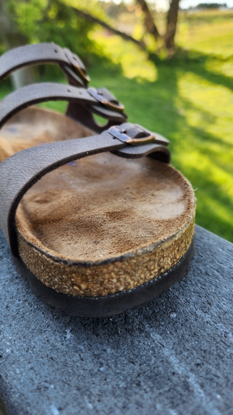 Birkenstock Florida Soft Footbed Birkibuc Mocha Sandals Women’s Size 9 Size 40