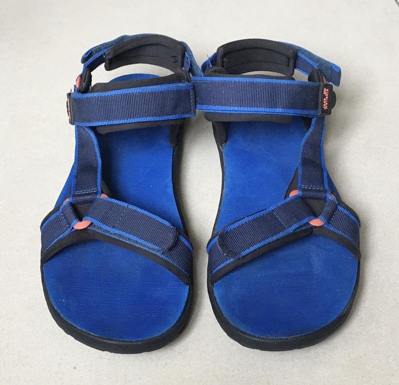 women jack wolfskin sandals navy 40