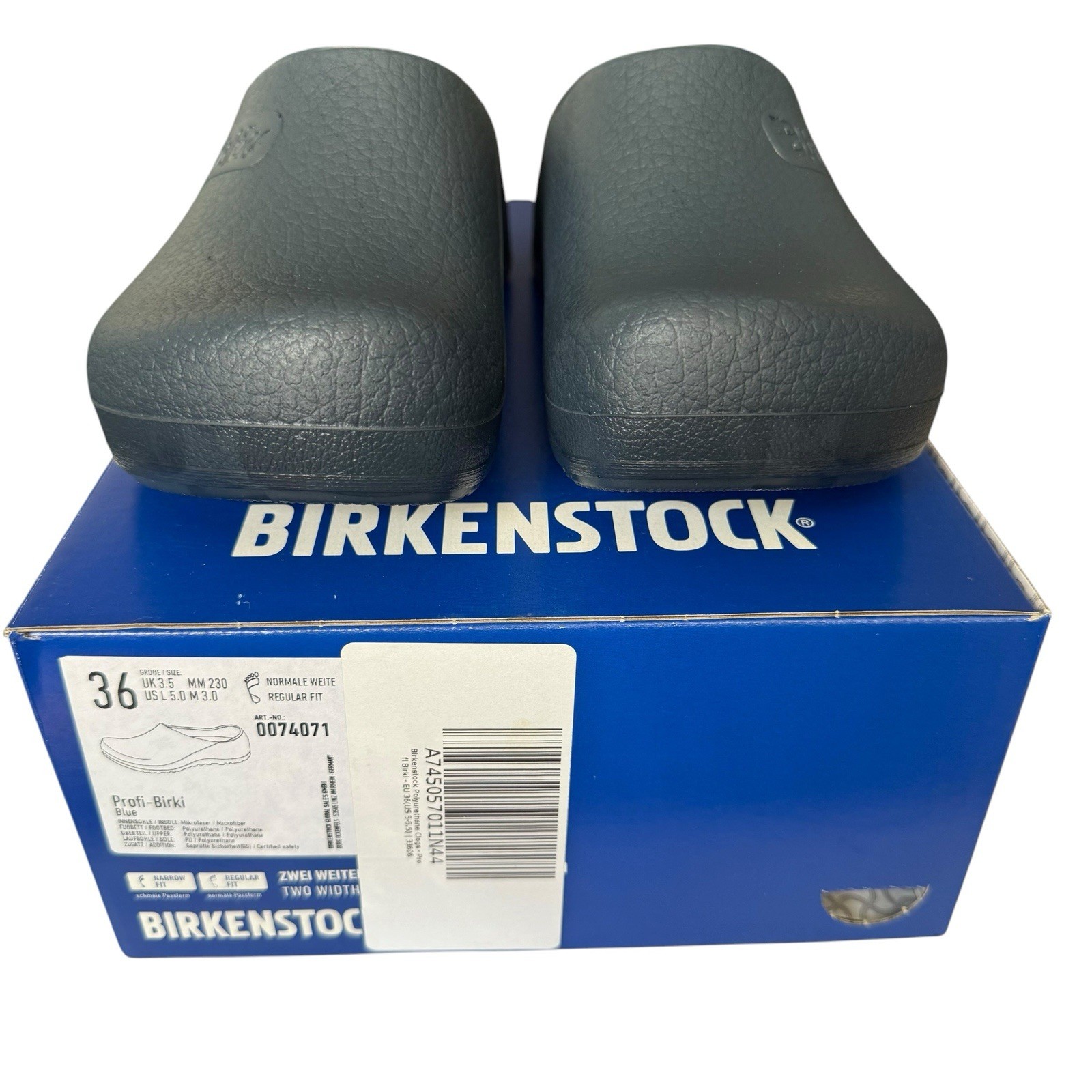 Birkenstock Profi-Birki Blue Women’s Size US 5 EU 36 Regular Width New With Box￼