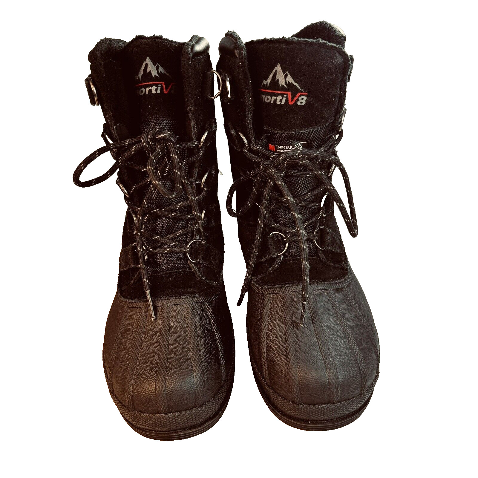 Norti V8 Weatherproof Suede Lace Up Size 7
