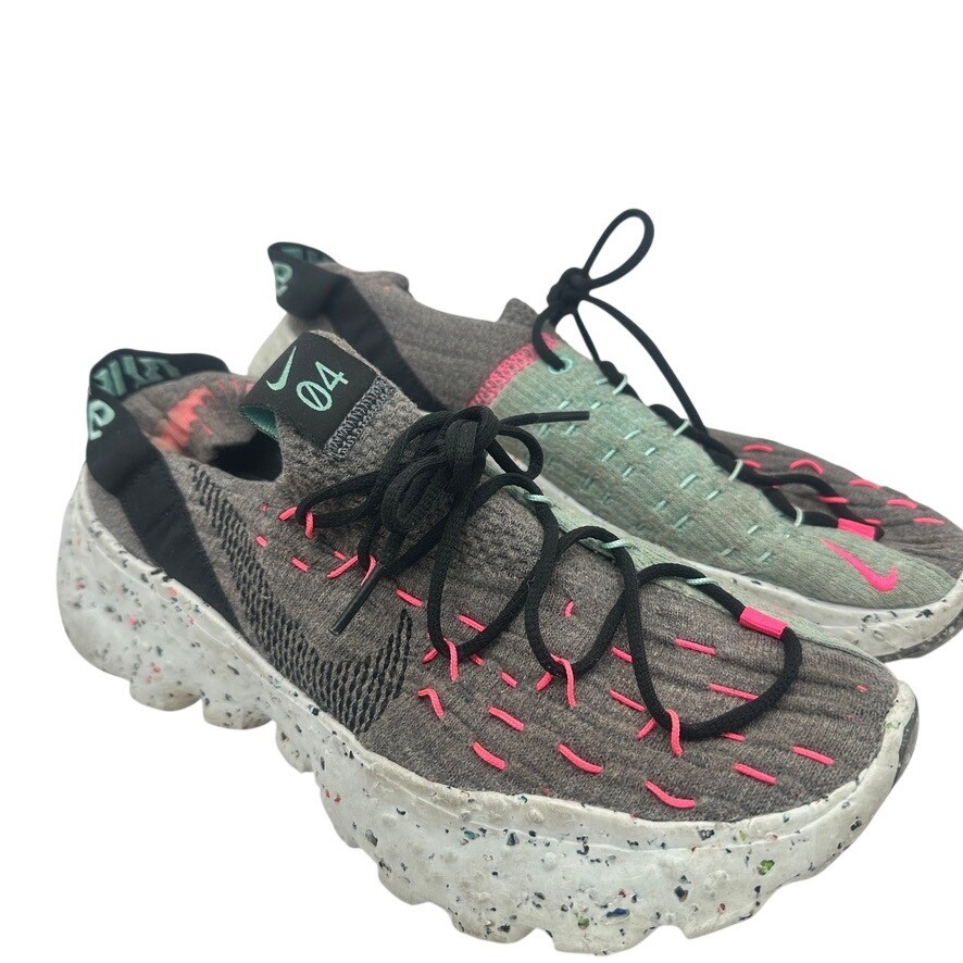 Nike Space Hippie 04 Sustainable Running Sneakers Gray Pink Women’s 8