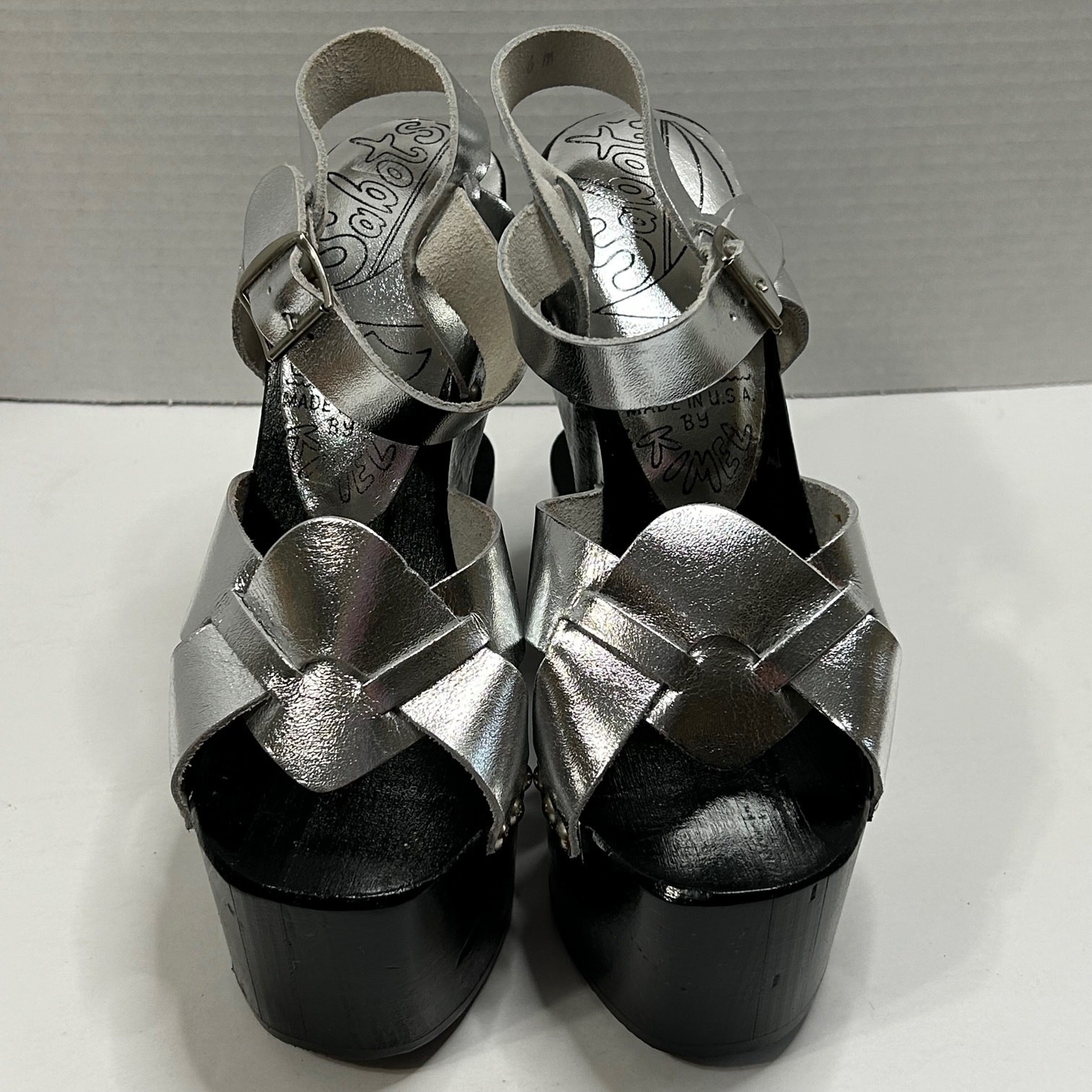 Sabots by Stan Kimel Vintage 1970’s Sandals Size 6 NIB RARE HTF