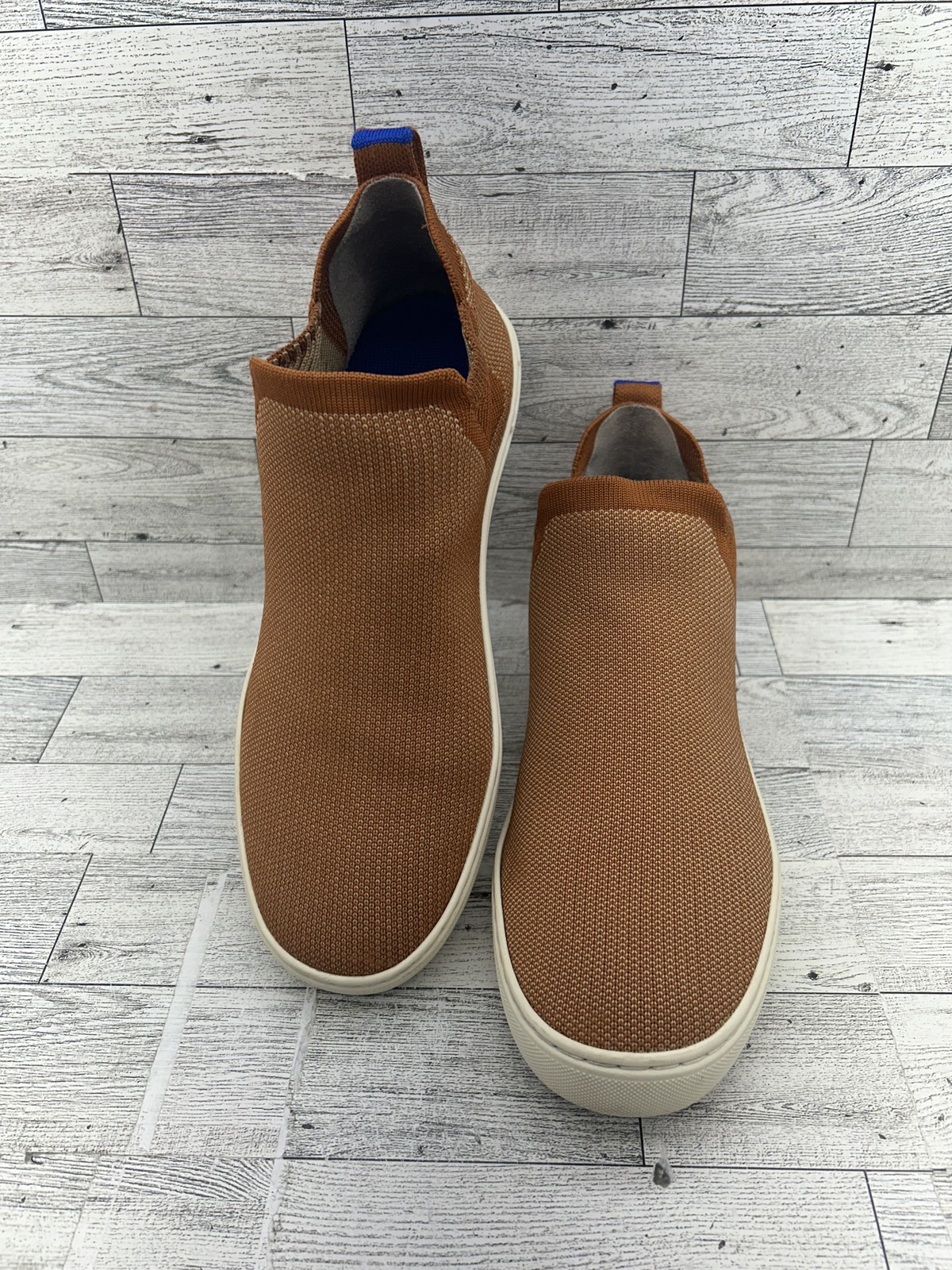 Rothys Shoes Womens Size 8 High Top Knit Slip On Casual Eco Friendly Sustainable