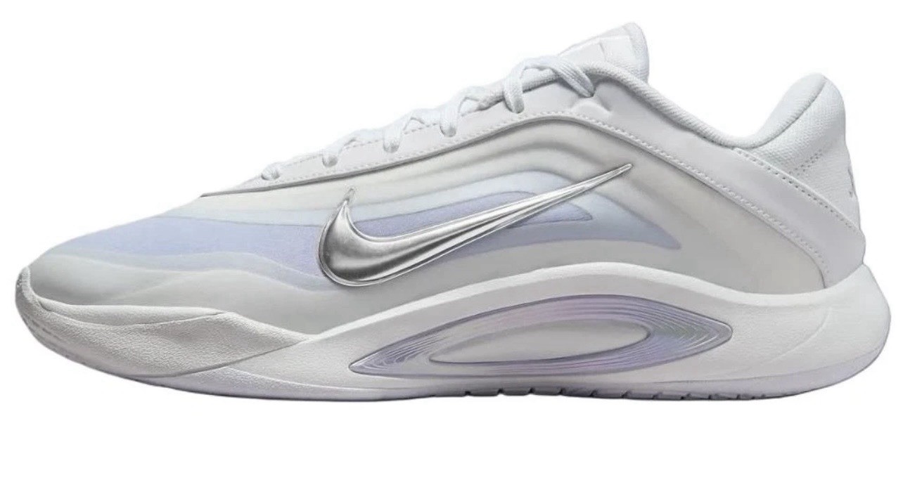 Size 14 Nike A’One OG Pearl White Basketball Shoes Sneakers FZ 8605-100