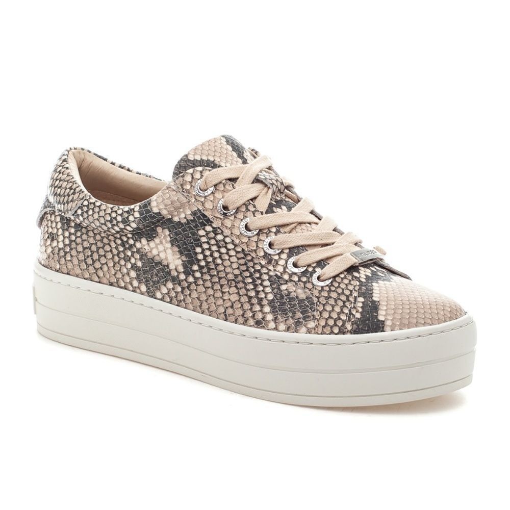 J/SLIDES HIPPIE SNEAKER NATURAL MULTI EMBOSSED