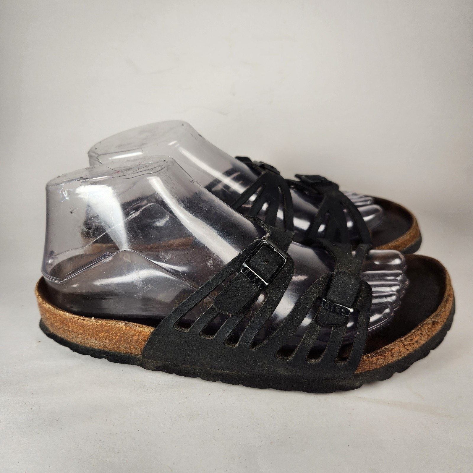 BIRKENSTOCK Women’s Granada Sandal 7.5 EU 38 Black Comfort Boho Shoe