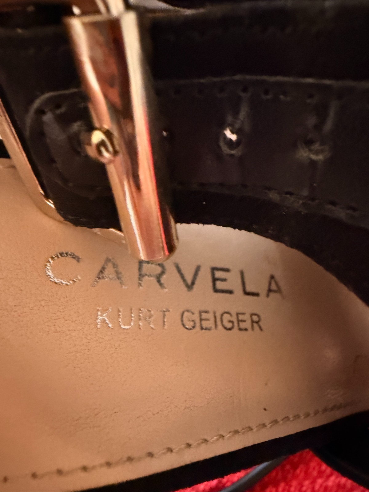 Carvela Kurt Geiger Women’s Suedette Heeled Luxury and sexy / Sandals number 38