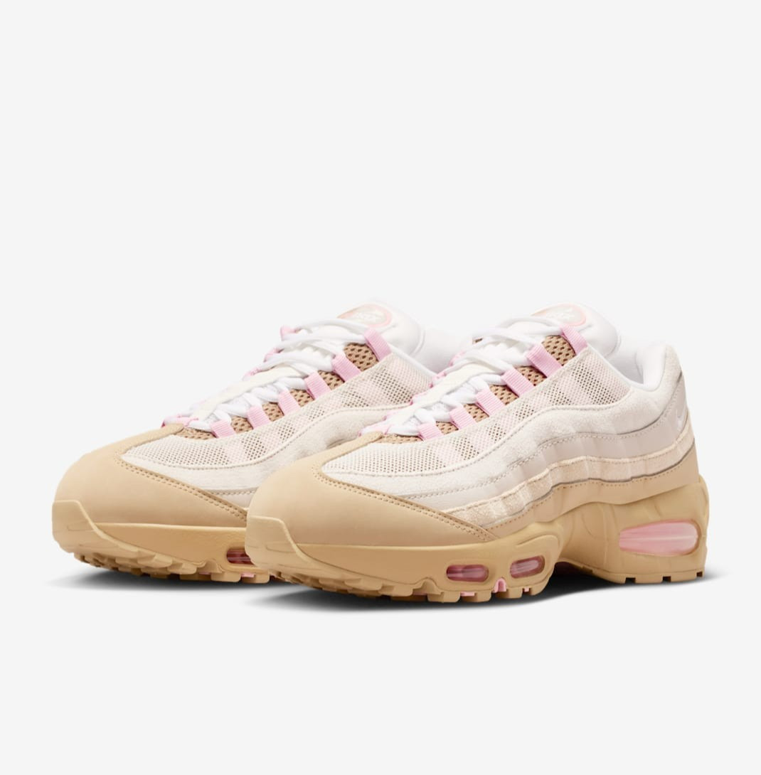NIKE Women’s Air Max 95 IB6396-201 British Khaki Linen Sanddrift Phantom