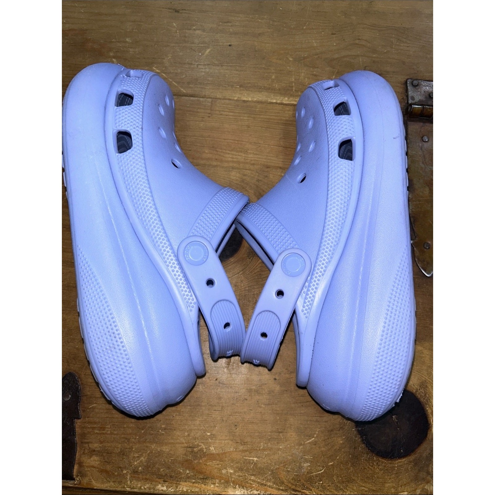 Crocs Platform Clog Lavender Women’s Size 8 Men’s 6 Lightweight Comfort Shoes