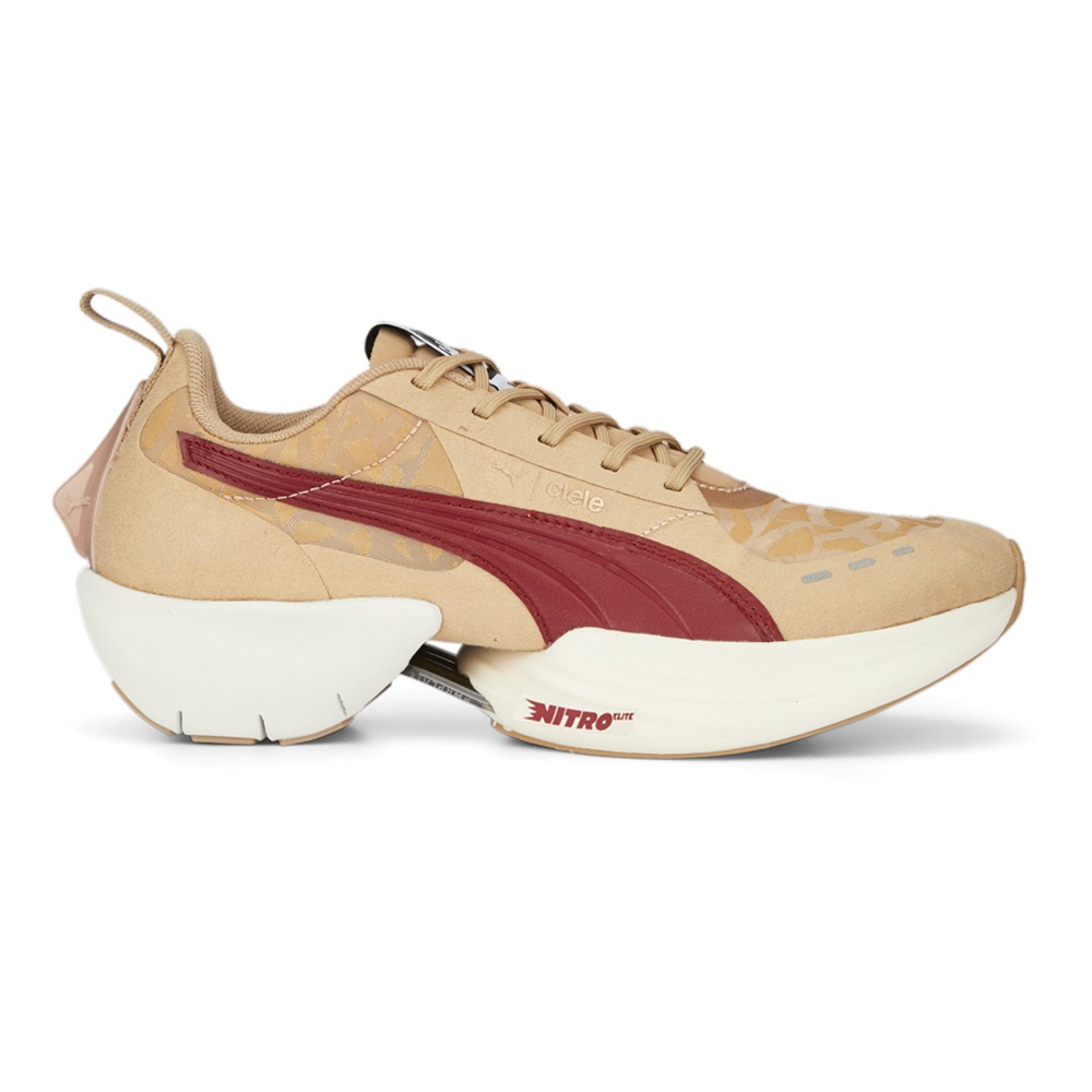PUMA X Ciele Fast R Nitro Elite Running Womens Beige Sneakers Athletic Shoes 3