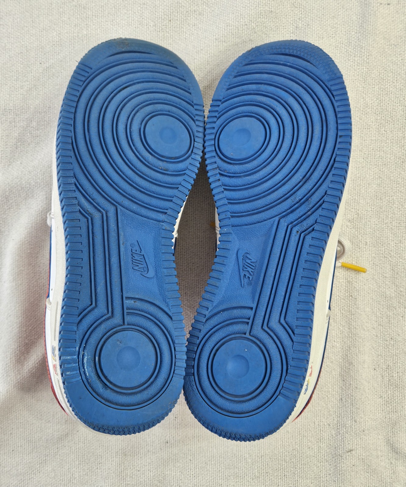 NIKE AIR FORCE 1 LV8 OFFSET 3D SWOOSH SNEAKERS Size Women Size 7 DX1787-100