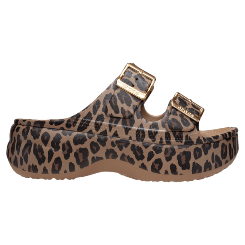 Crocs Women’s Saturday Platform Sandals in a Leopard Print, Sz. 6 NWT
